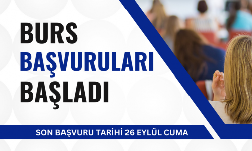 Burs Başvuruları Başladı