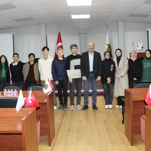 Orhangazi Kent Konseyi Gençlik Topluluğu Odamızı Ziyaret etti