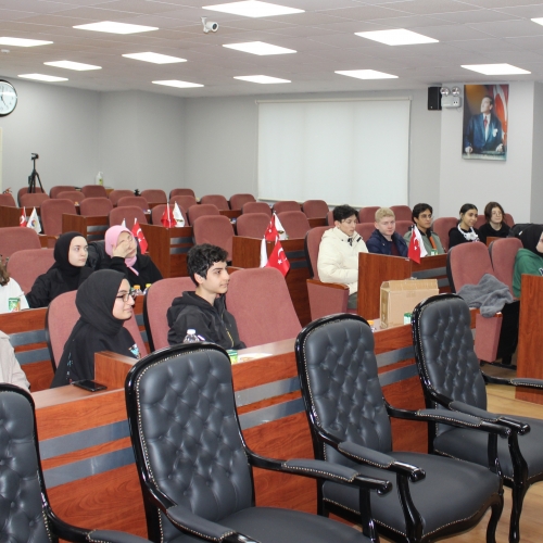 Orhangazi Kent Konseyi Gençlik Topluluğu Odamızı Ziyaret etti