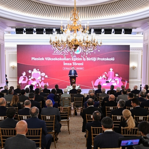 Mesleki eğitimi güçlendirmek için TOBB ve YÖK’ten işbirliği