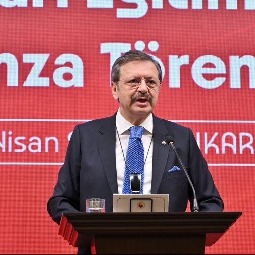 Mesleki eğitimi güçlendirmek için TOBB ve YÖK’ten işbirliği