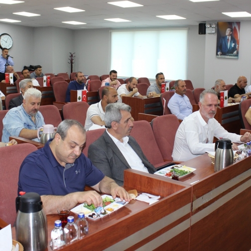 Belediye İstişare Toplantısını Gerçekleştidik