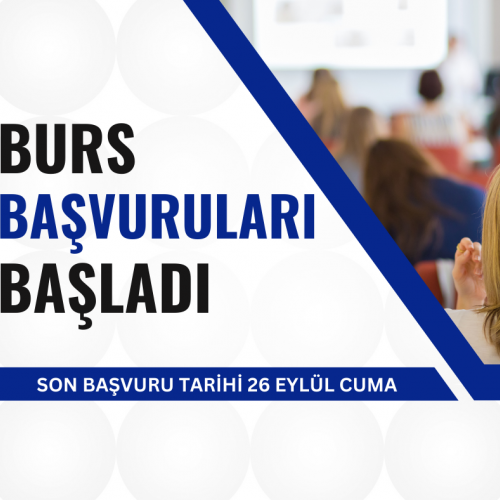 Burs Başvuruları Başladı