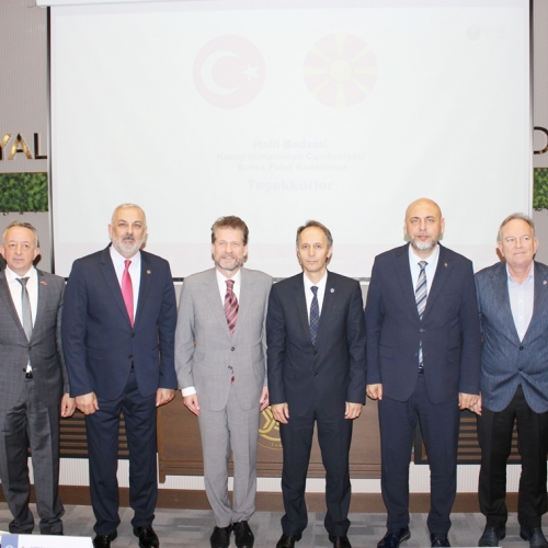 Odamız ve Yalova Tso’dan Kuzey Makedonya İle Ticaret Köprüsü