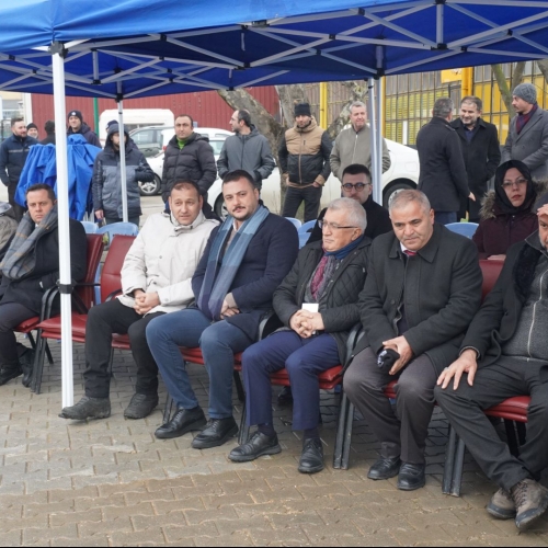 Mesleki Eğitim Merkezi için temel atma töreni düzenlendi