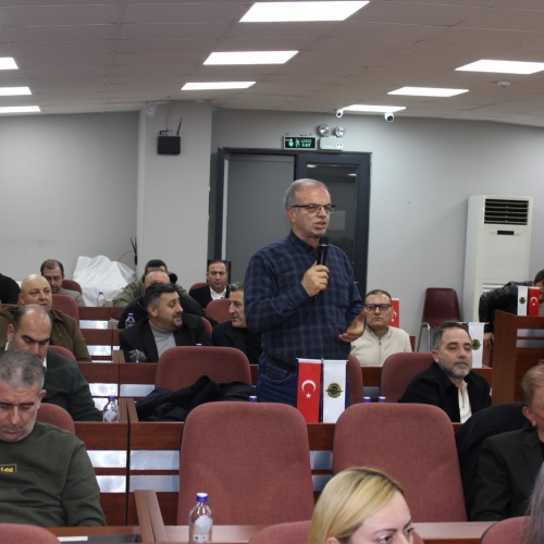 Müşterek Meslek Komite Toplantısını Bekir Aydın’ın Katılımıyla Gerçekleştirdik