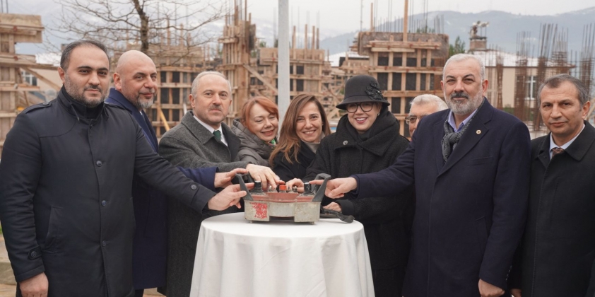 Mesleki Eğitim Merkezi için temel atma töreni düzenlendi